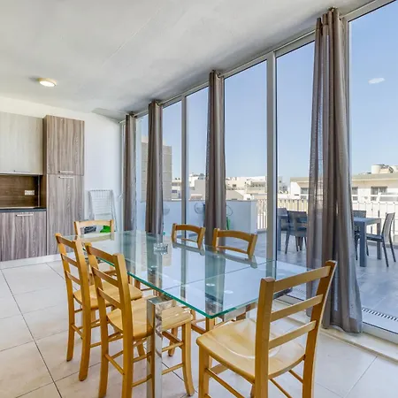 Apartment Lovely & Spacious 3br Penthouse In Swieqi By 360 Estates Is-Swieqi