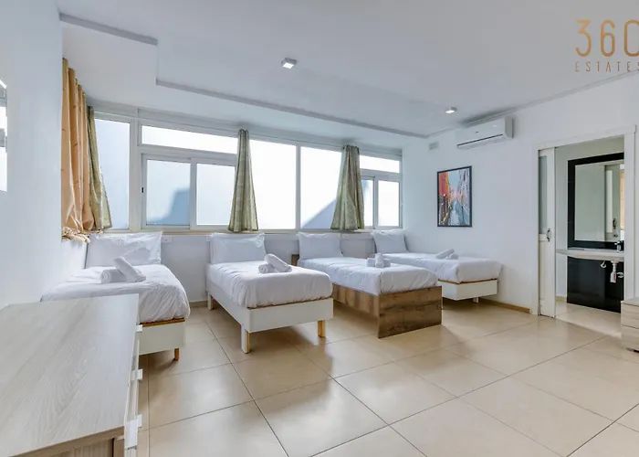 Apartman Lovely & Spacious 3br Penthouse In Swieqi By 360 Estates *