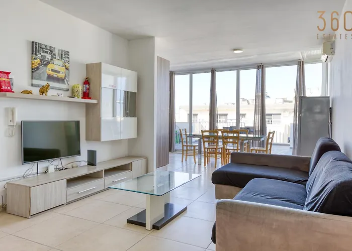 Lovely & Spacious 3br Penthouse In Swieqi By 360 Estates